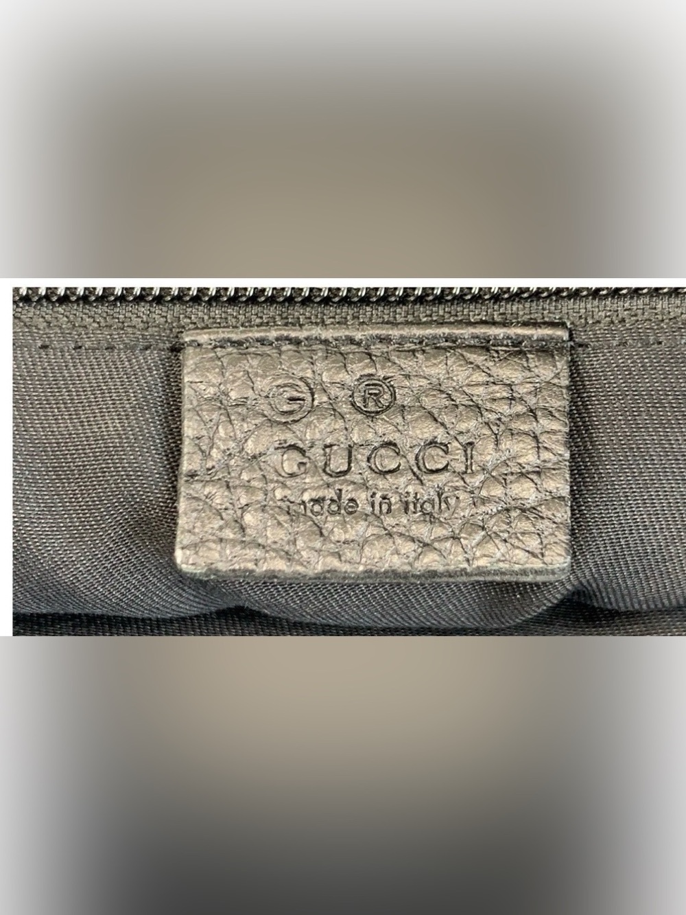 Gucci Black GG Monogram Messenger Bag with Web Strap - Picture 4 of 13